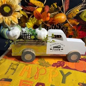 Fall Harvest Pumpkin Truck